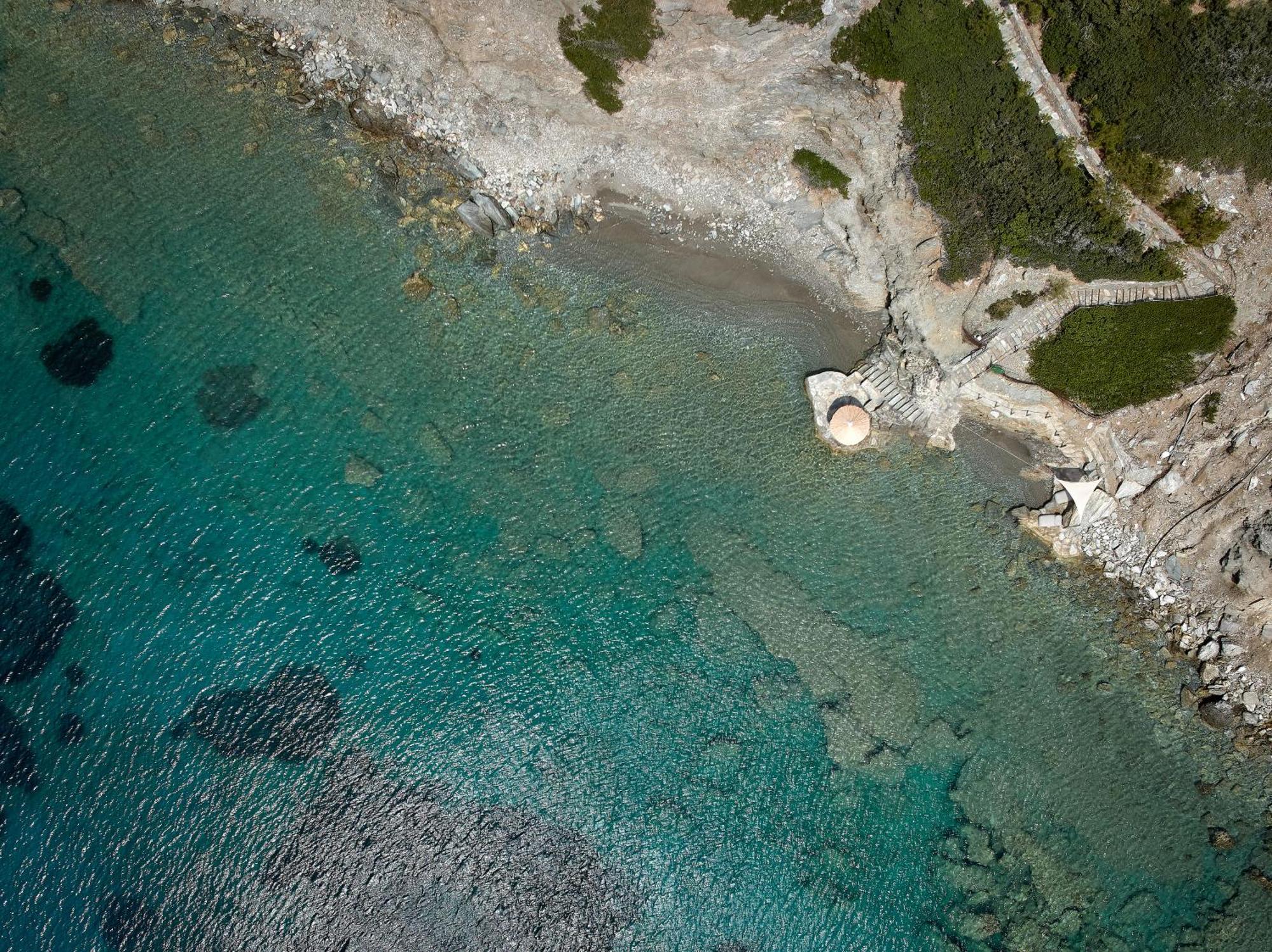 Beachfront Villa In Crete - Epavli Luxury Villa Agia Pelagia  Luaran gambar